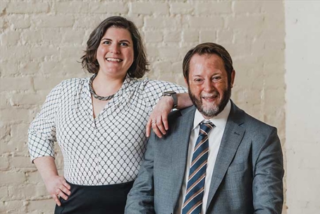 Attorneys Avigayil Pearlman and Thomas Stahl